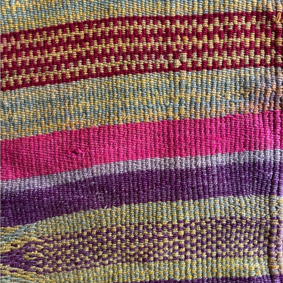 Authentic Peruvian vintage wool rug - Picture 8 of 8